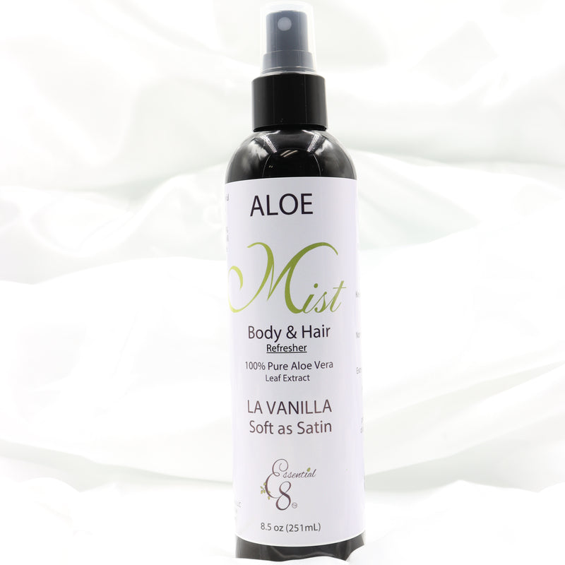 Aloe Mist LaVanilla (Body & Hair Care) Aroma: light, powdery, floral