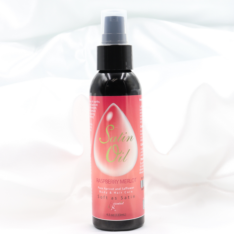 Satin Oil Raspberry Merlot (Body & Hair Care) Aroma: bright, clean, fruity