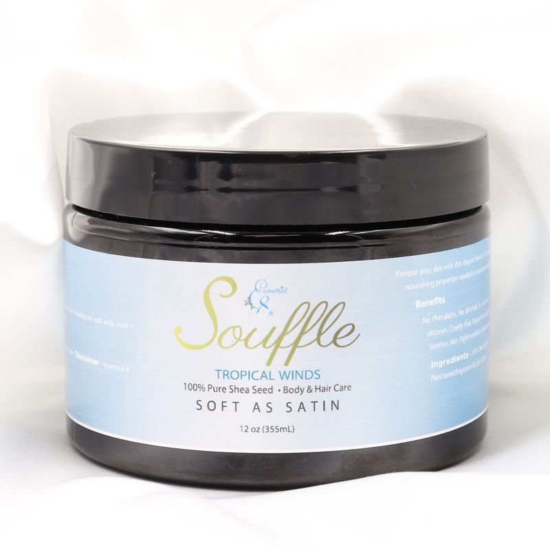 Soufflé Tropical Winds (Body & Hair Care) Aroma: sultry, smooth, fruity