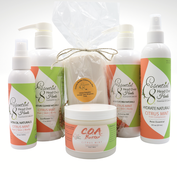 Citrus Mint Collection Set (Even Complexion) | Essential 8 Natural