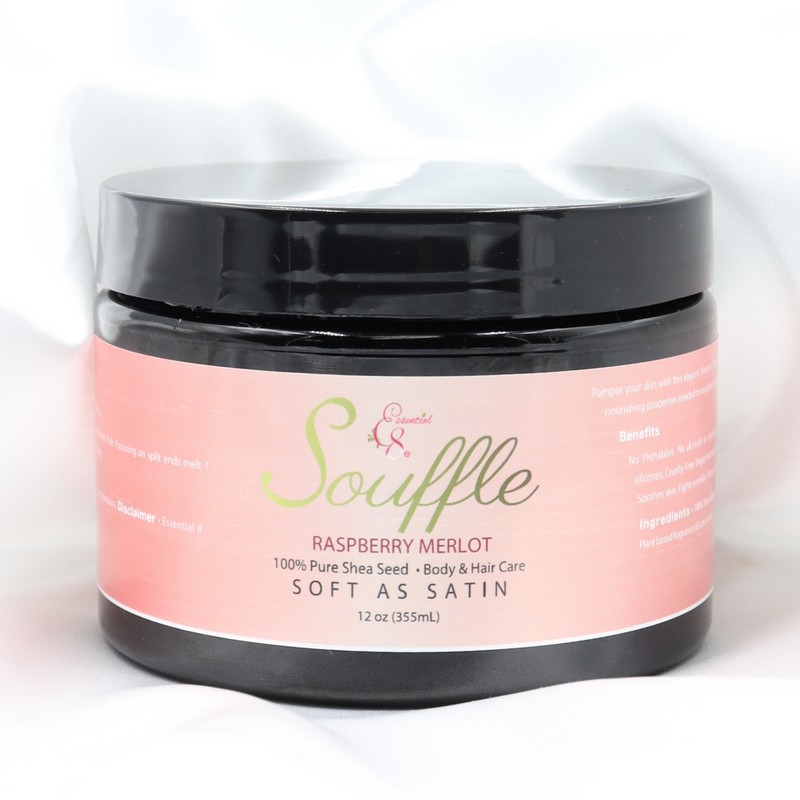 Soufflé Raspberry Merlot (Body & Hair Care) Aroma: bright, clean, fruity