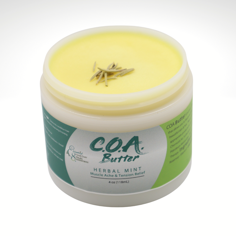 C.O.A. Butter Herbal Mint (Muscle Ache & Tension Relief Formula)