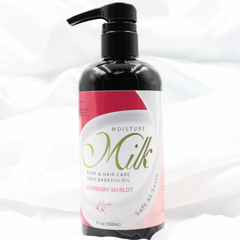 Moisture Milk Raspberry Merlot (Body & Hair Care)  Aroma: bright, clean, fruity