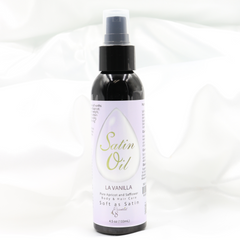 Satin Oil LaVanilla (Body & Hair Care) Aroma: light, powdery, floral